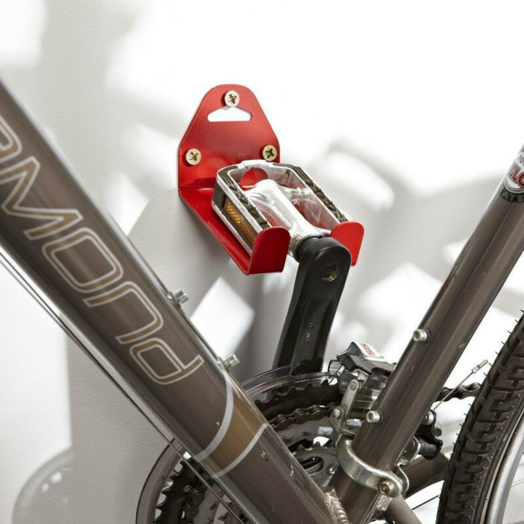Soporte de pared de bicicleta para 1 bicicleta fijación sobre el pedal Selection P2R