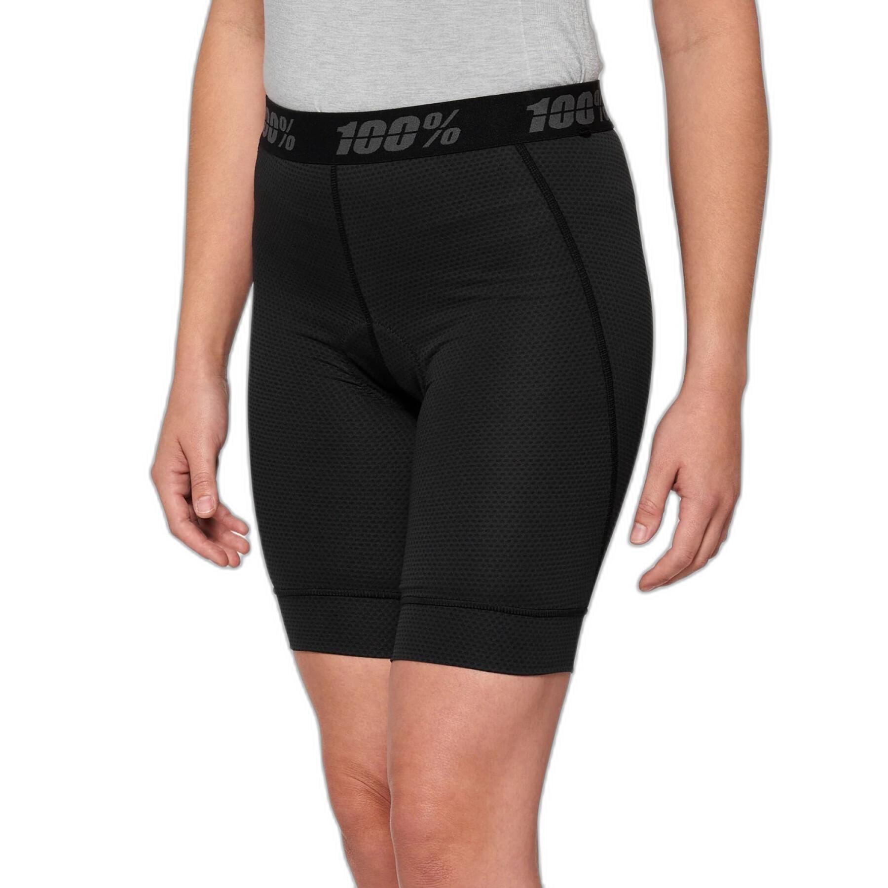 Pantalón corto de mujer 100% ridecamp Liner
