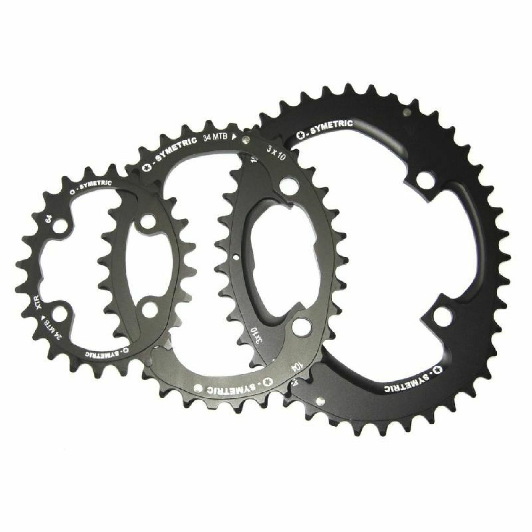 bandejas osymetric mtb Stronglight 104/64 bcd 24-34-42T