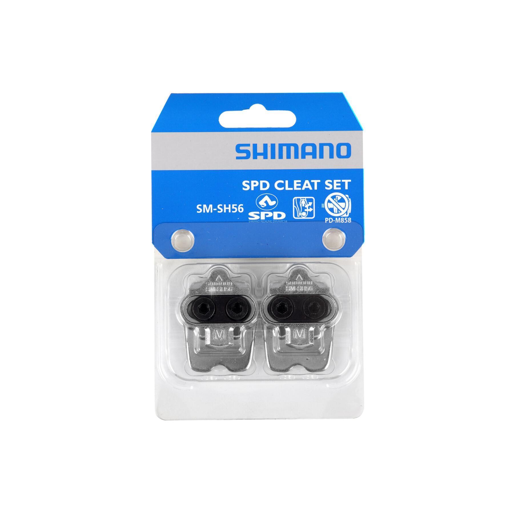 Cuñas multidireccionales con placas Shimano sm-sh56 spd