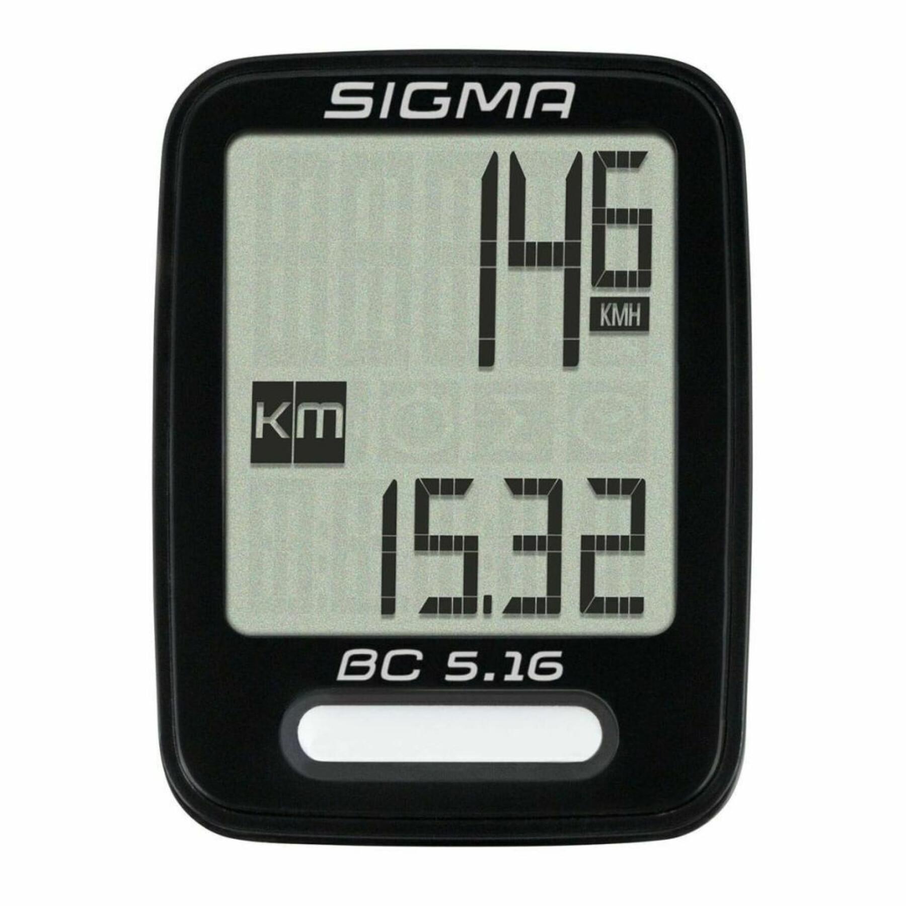 Cuentakilómetros Sigma BC 5.16