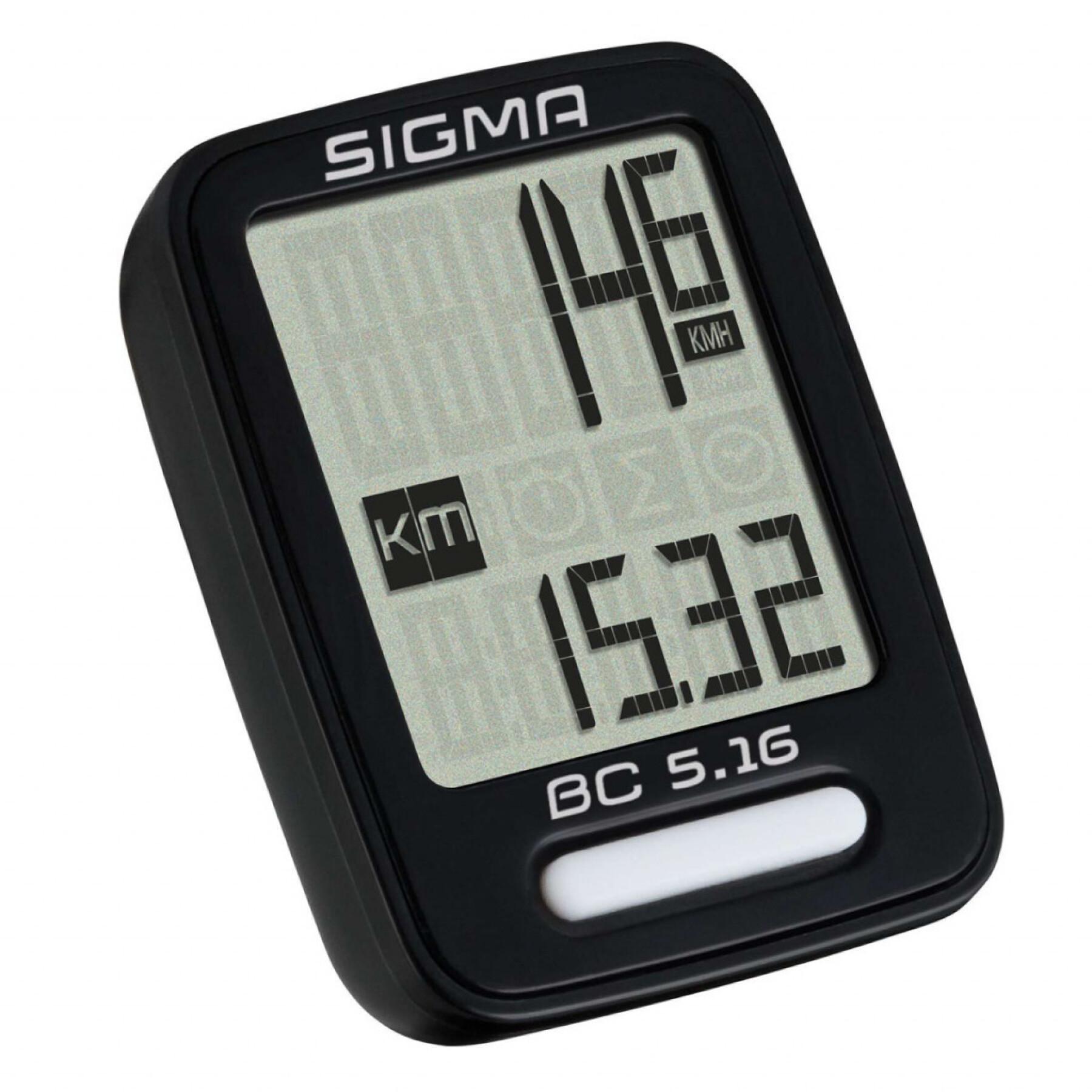 Cuentakilómetros Sigma BC 5.16