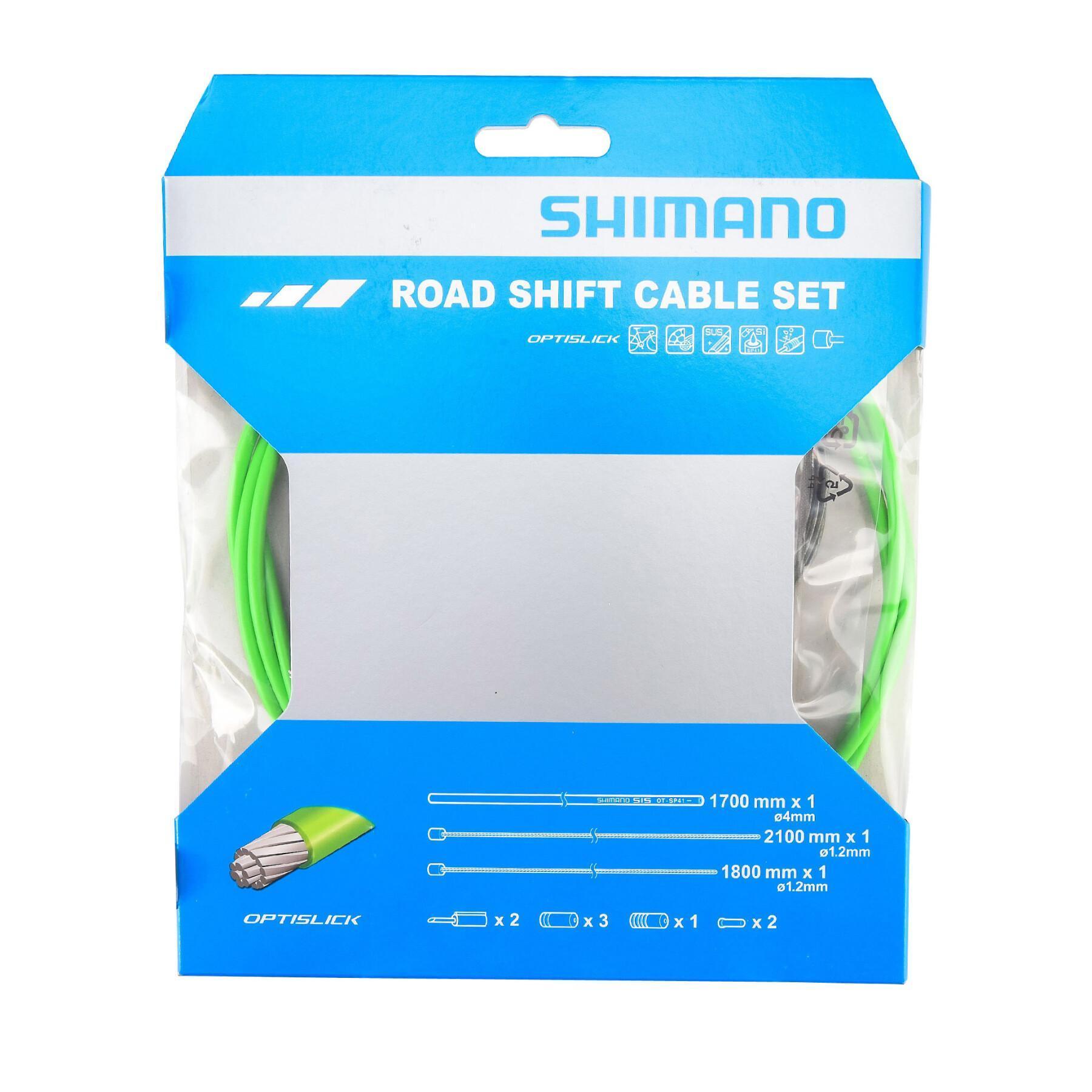 Juegos de cables y carcasas de cambio de marchas Shimano OT-SP41 Optislick