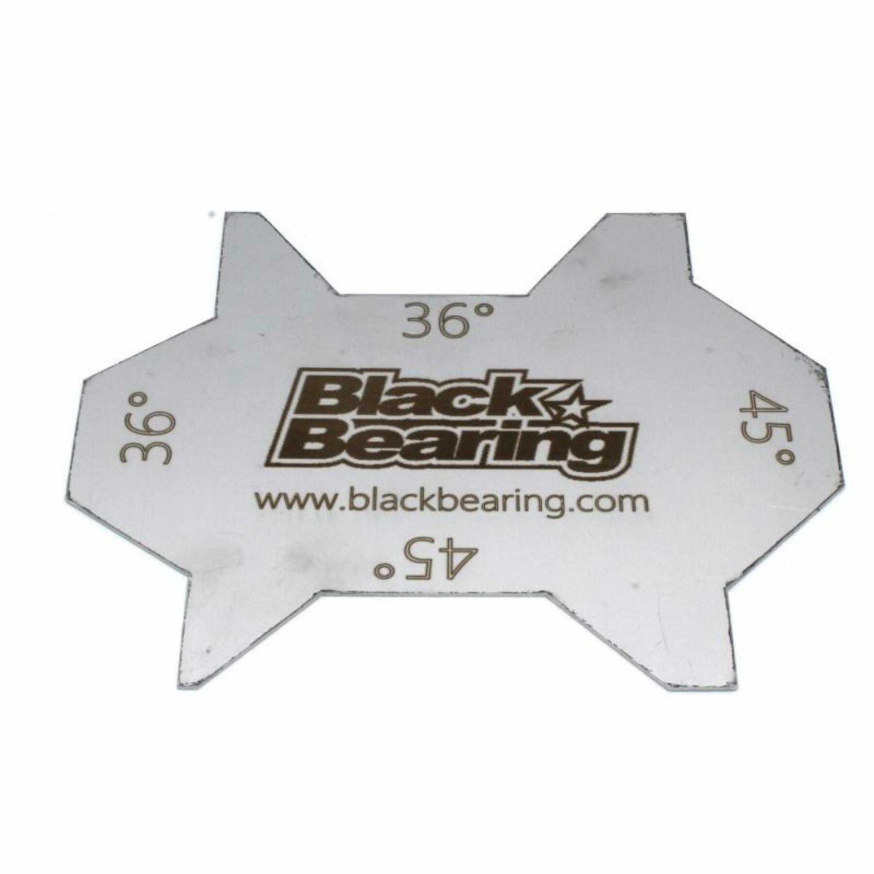 Herramienta para medir el ángulo de los cojinetes del casco Black Bearing