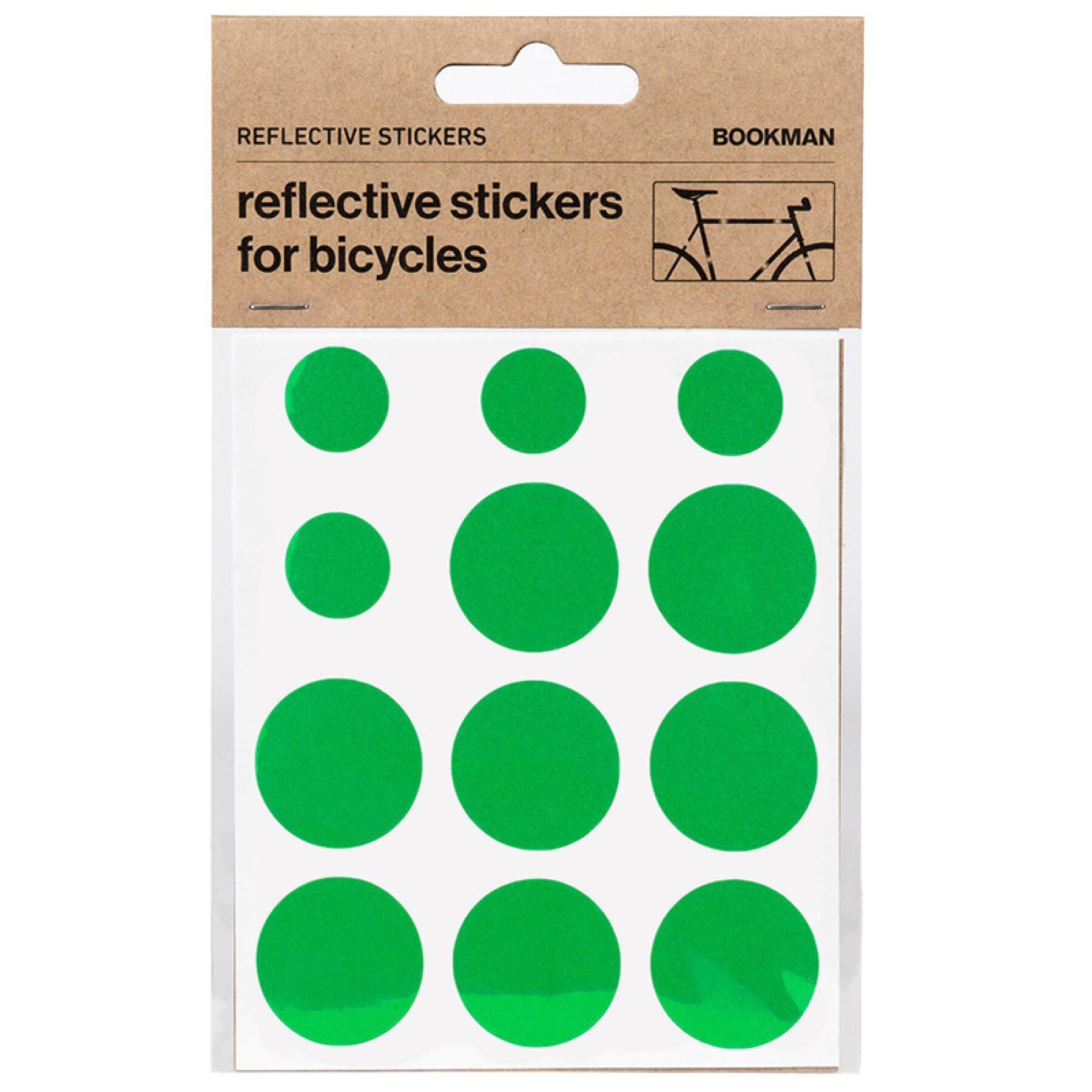 Kit de adhesivos reflectantes para bicicletas Bookman
