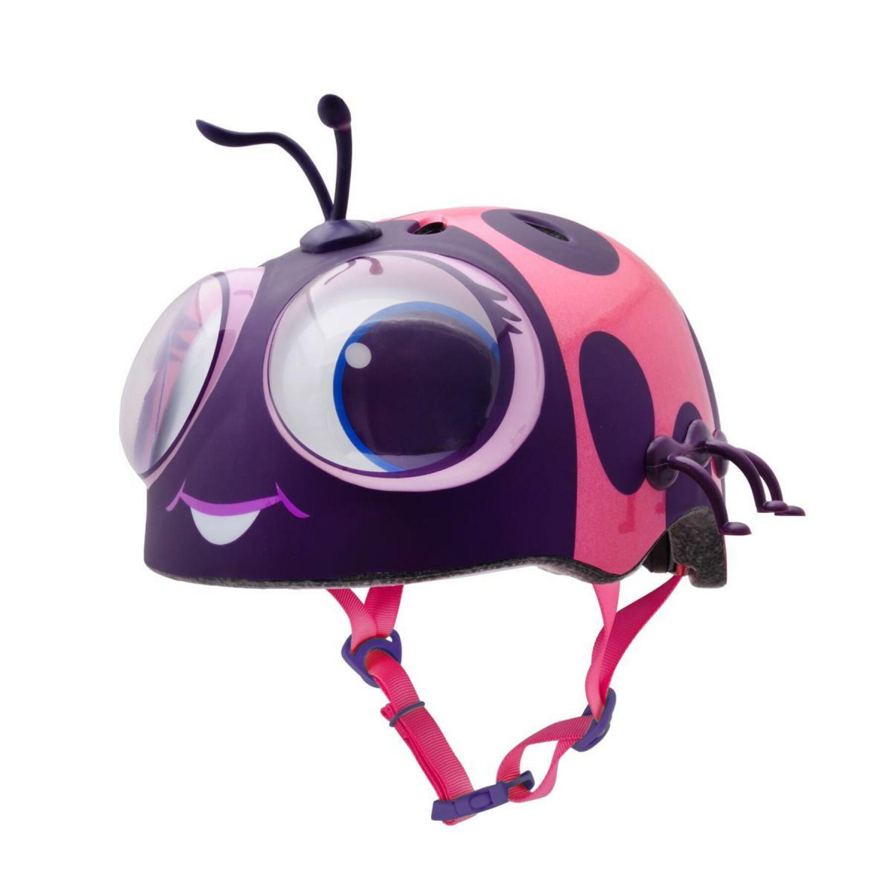 Casco para niños Cpreme Googly Eyes Lady Bug -3+