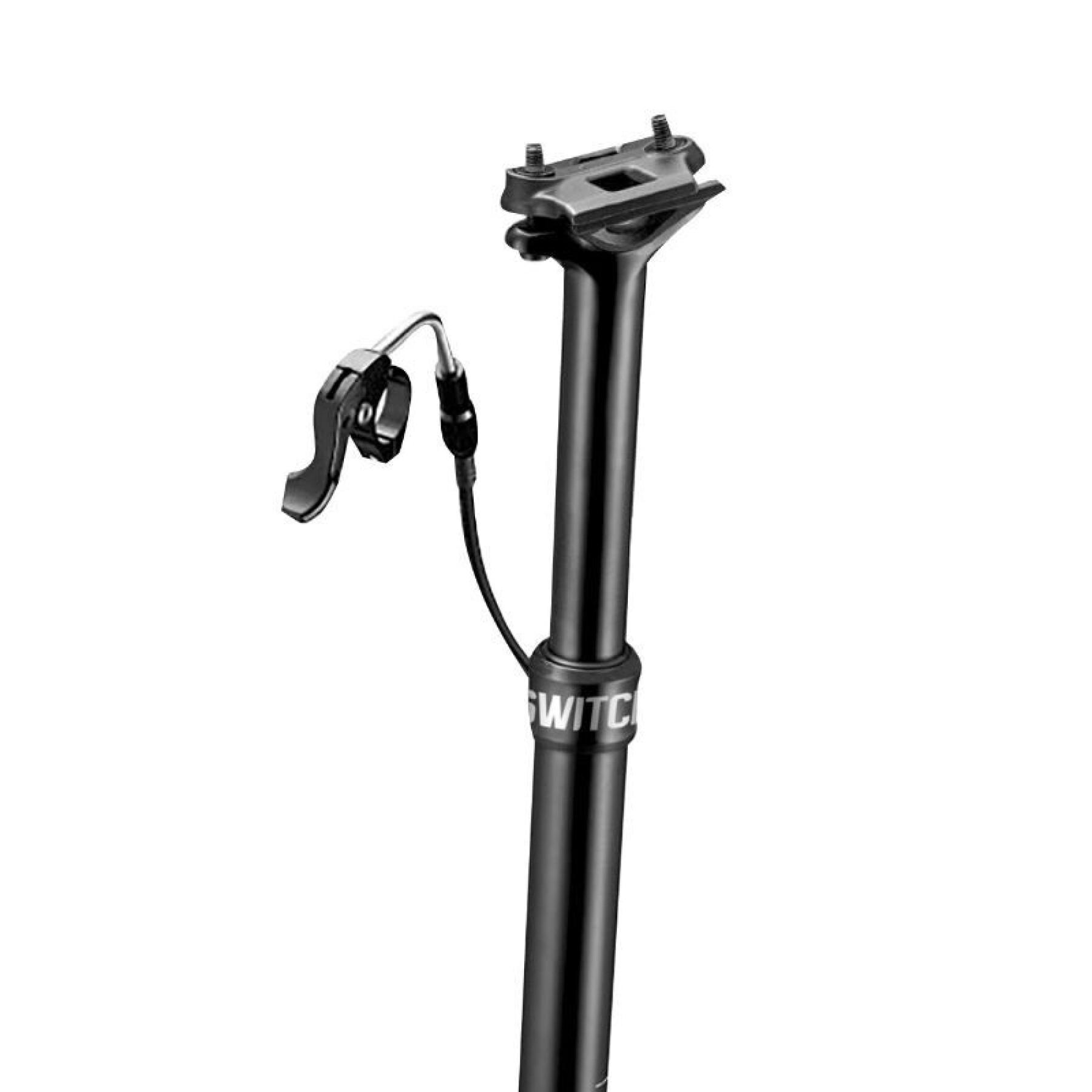 Tija de sillín ajustable para bicicleta de montaña con cable interno, fijación central de aluminio Gist Switch SW-125
