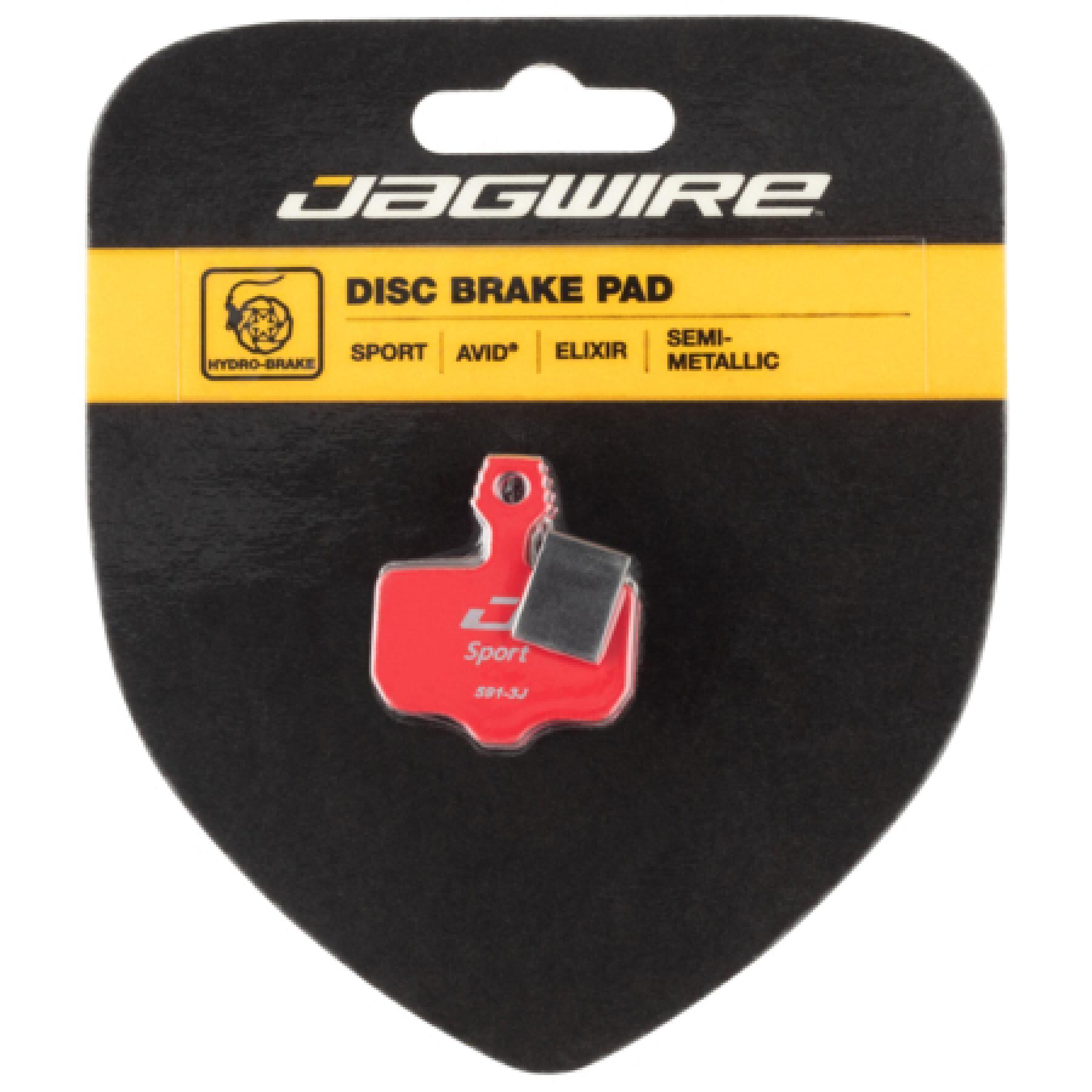 Pastilla de freno Jagwire Sport Semi-Metallic Disc Brake Pad Formula B4