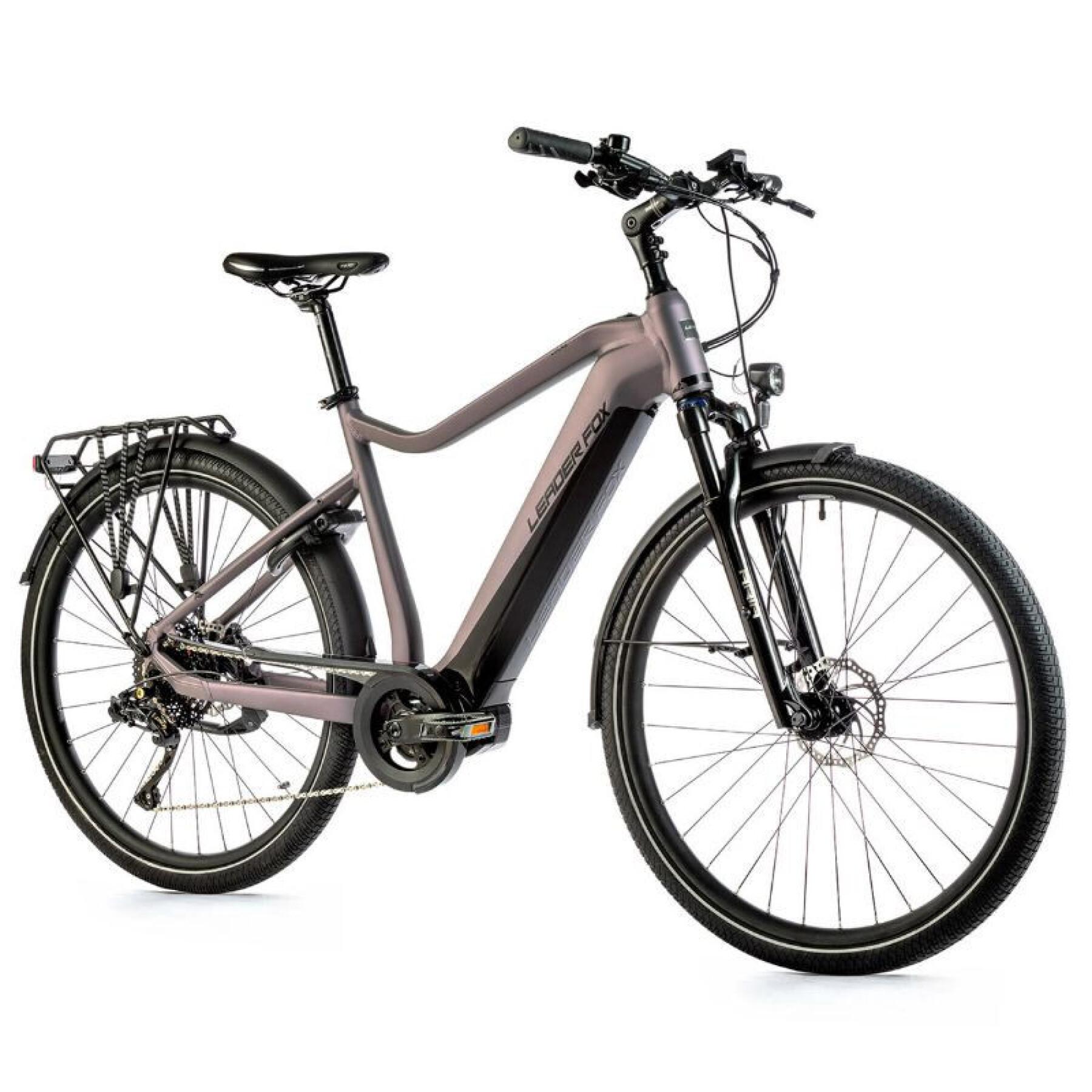 Bicicleta eléctrica con motor central Leader Fox Lucas 2023 Bafang M420