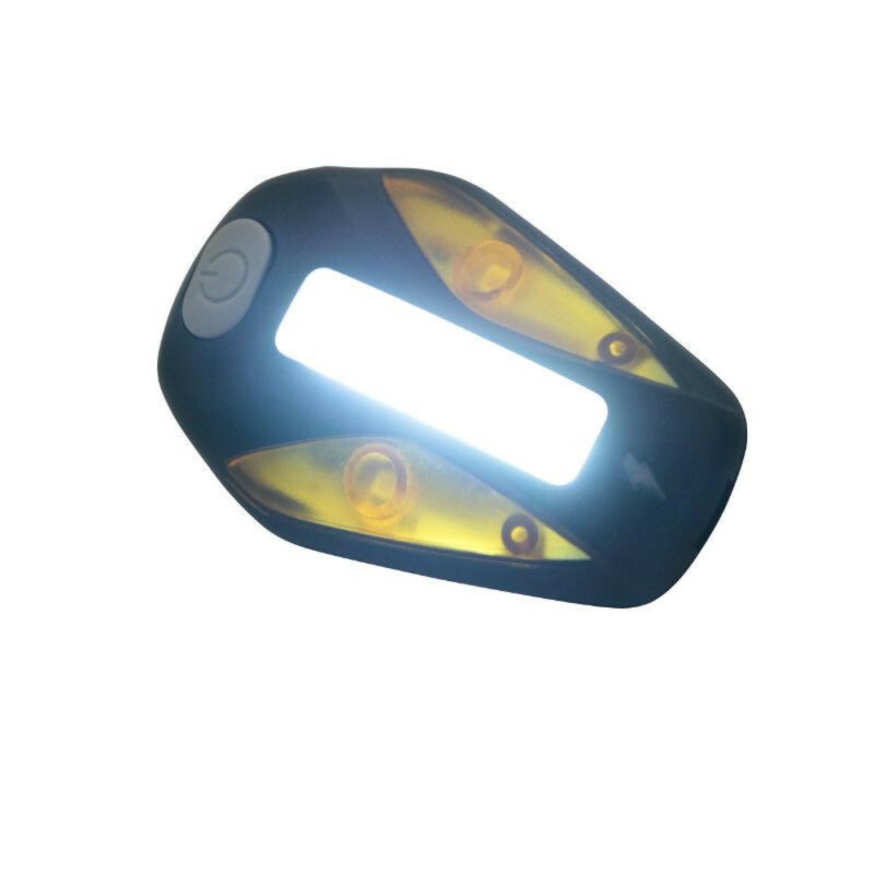 iluminación del manillar delantero o trasero (funciones fijas e intermitentes) con visibilidad lateral Newton Bar Cob Leds 100 Lumens