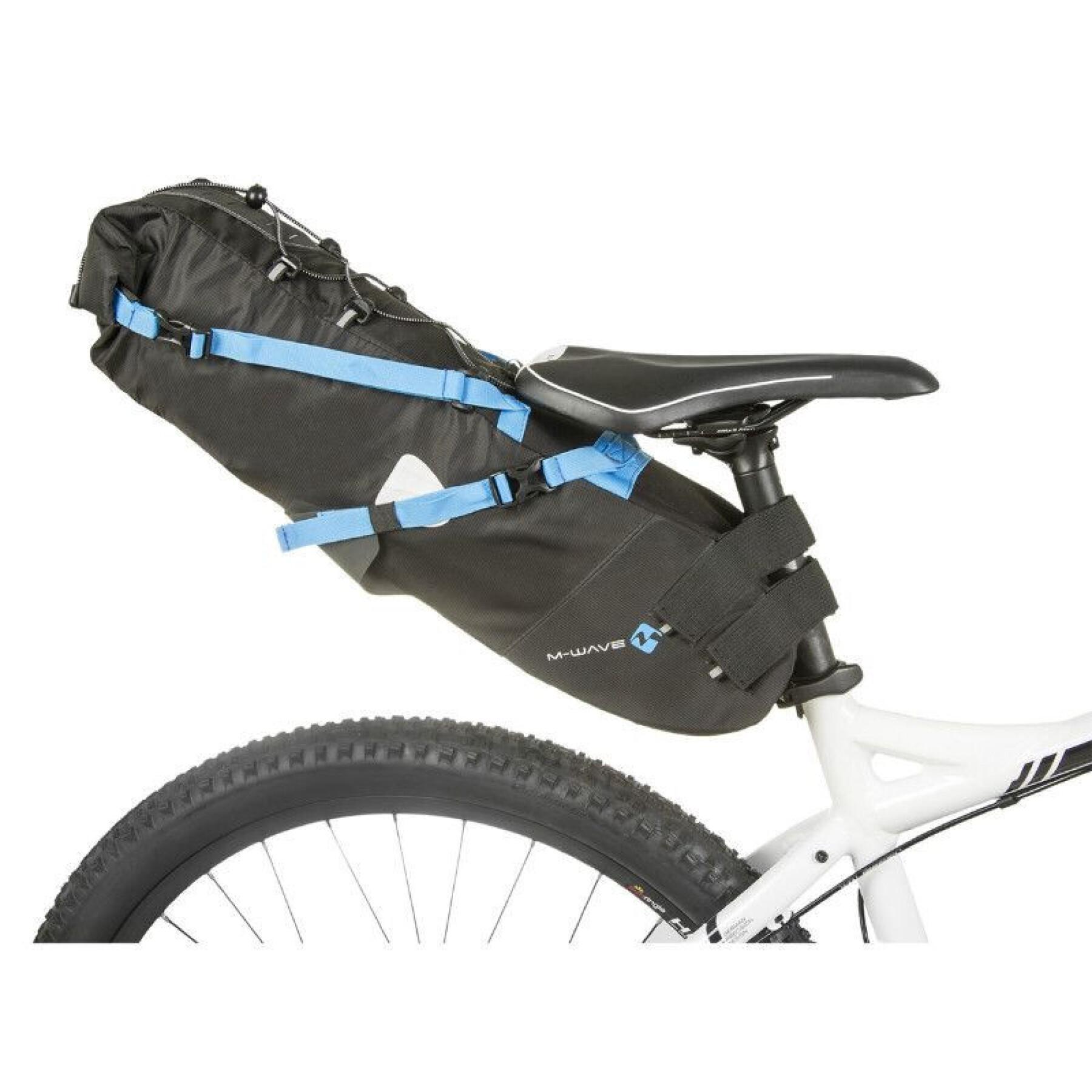 Bolsa impermeable para sillín de bicicleta con cierre de velcro P2R 50 x 15 x 15 cm 5kgs