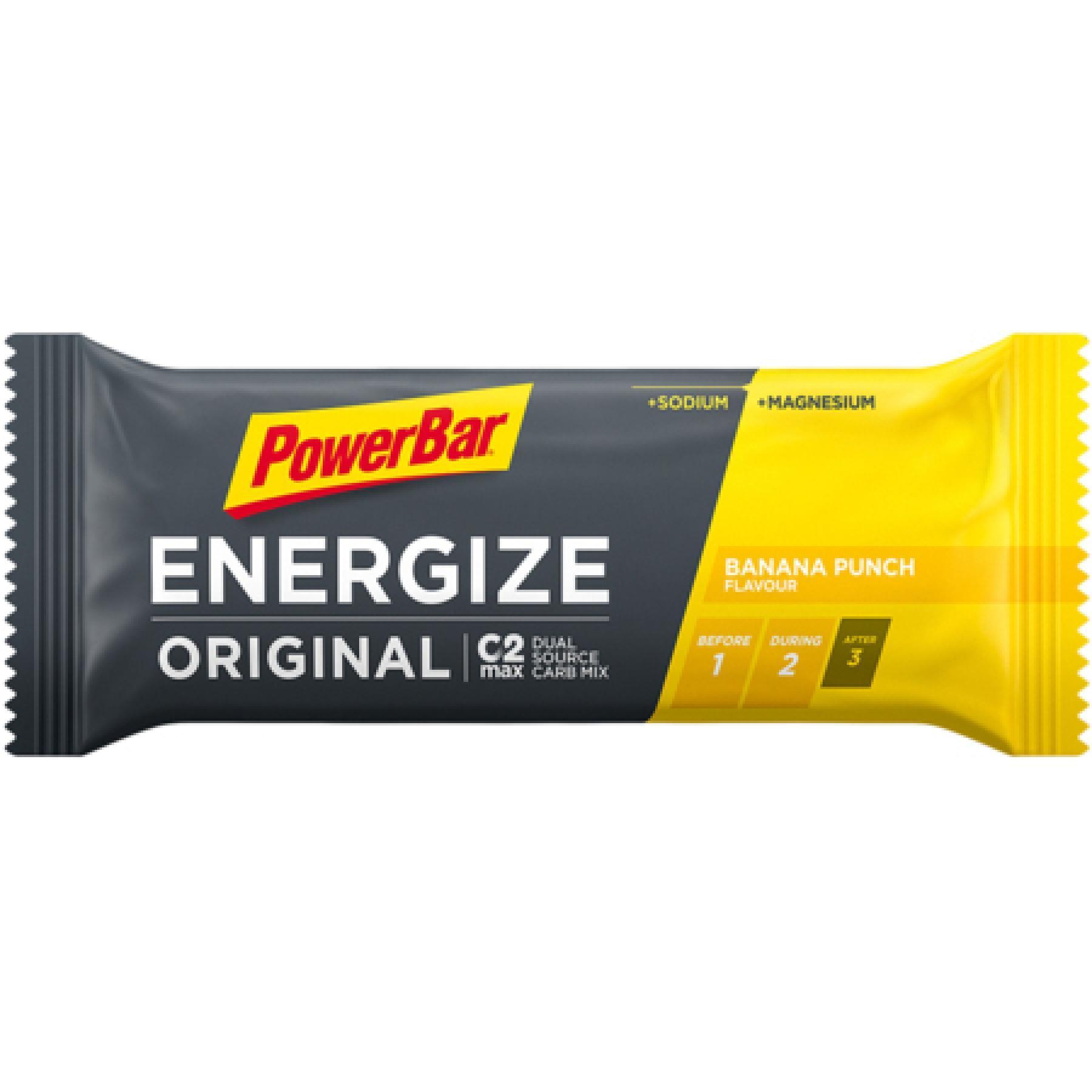 Bares PowerBar Energize C2Max 25x55gr Banana Punch