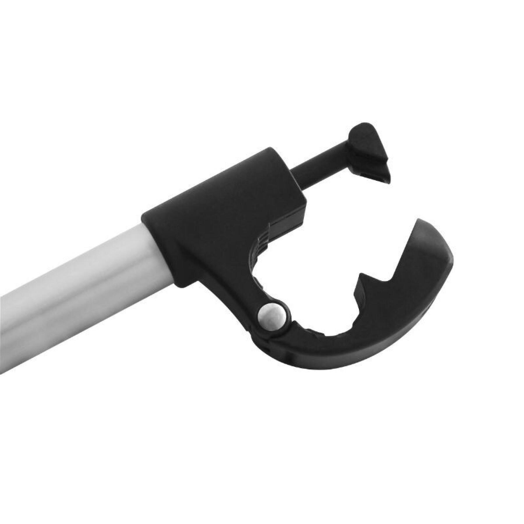 Bastidor de brazo fijo para portabicicletas de plataforma con dispositivo antirrobo (barra en U) para crow basic-amber y otras marcas Peruzzo 32 cm