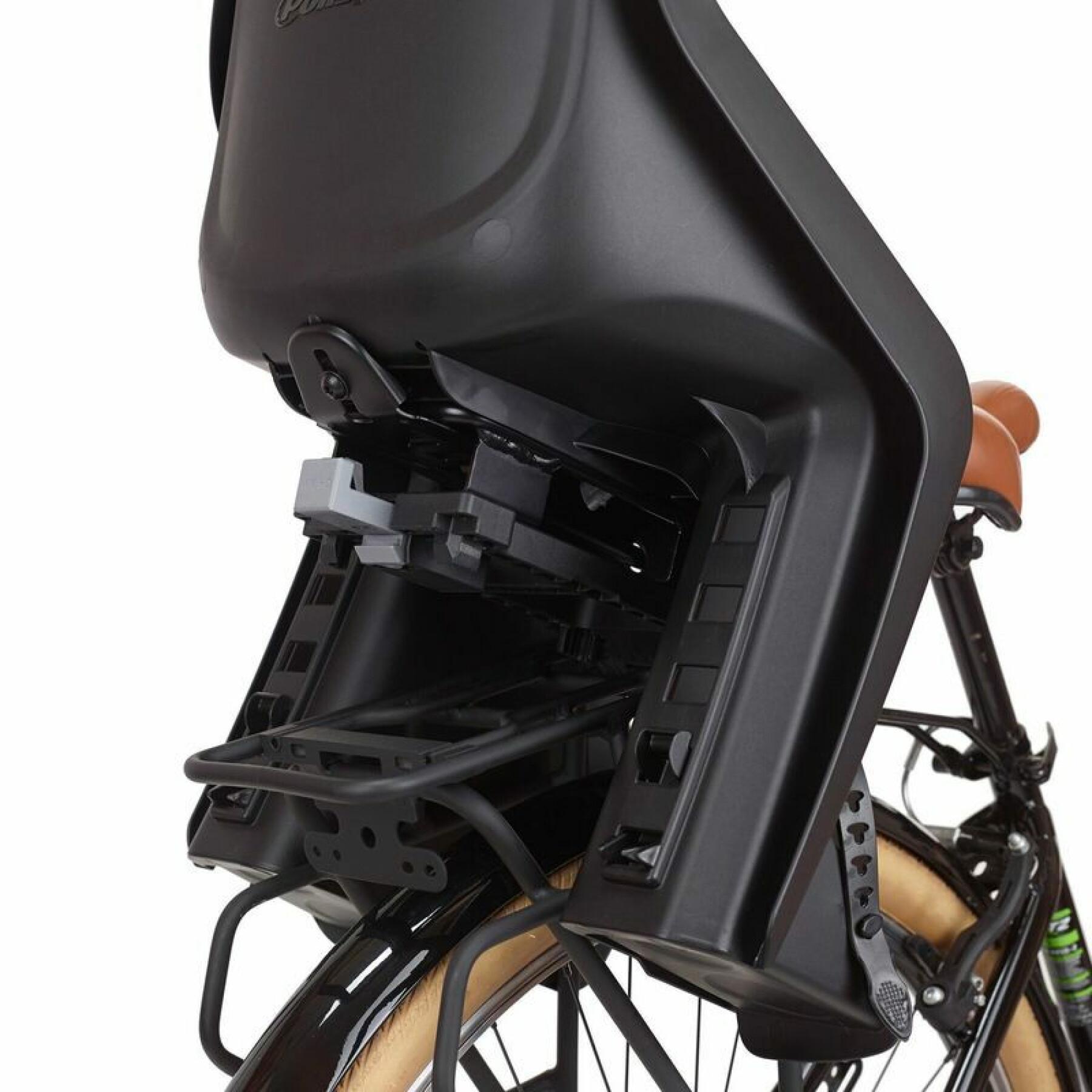Asiento trasero de la bicicleta con fijación del portabebés Polisport Bubbly Maxi