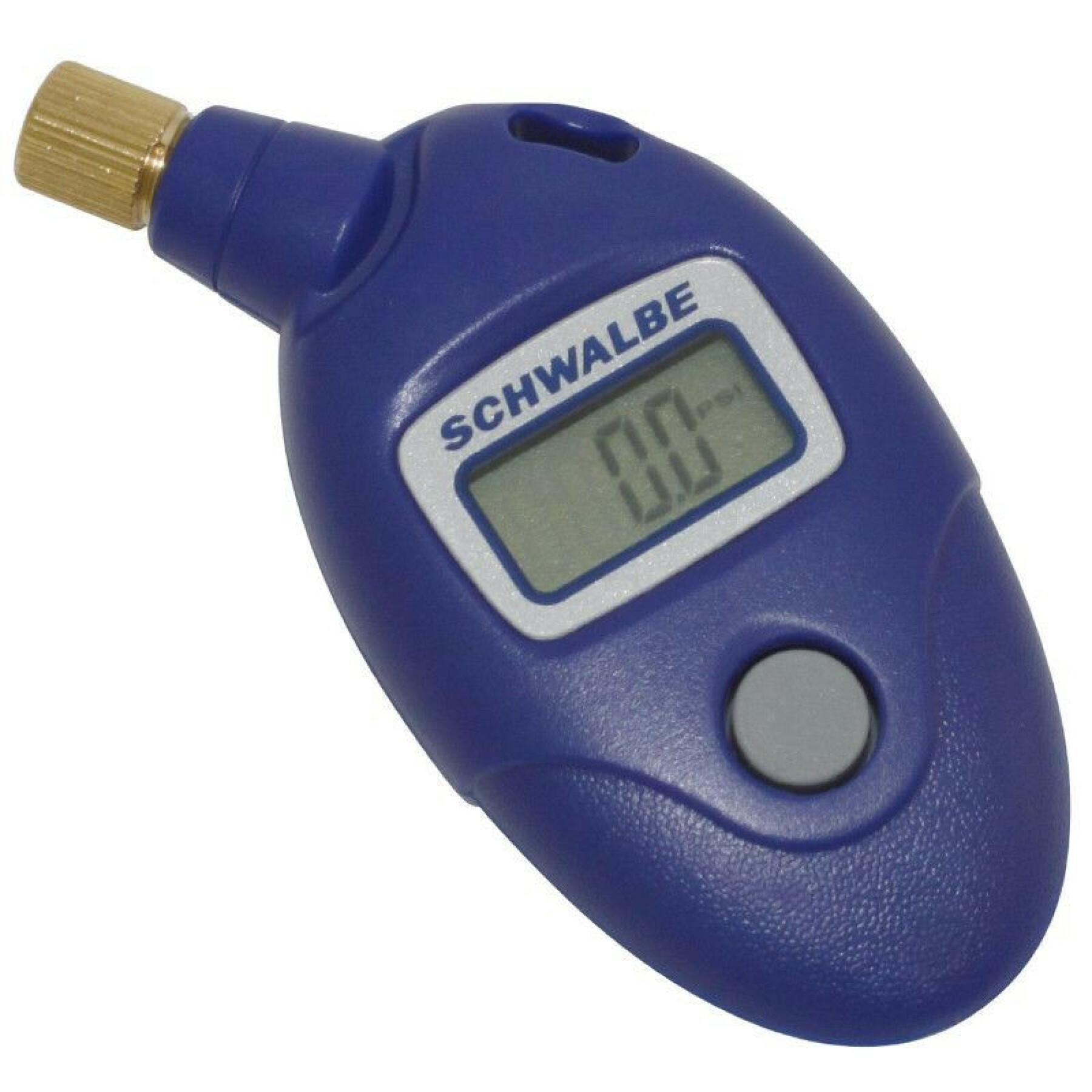 Manómetro - control de la presión de los neumáticos hasta 11 bar Schwalbe Airmax Pro Digital Schrader-Presta