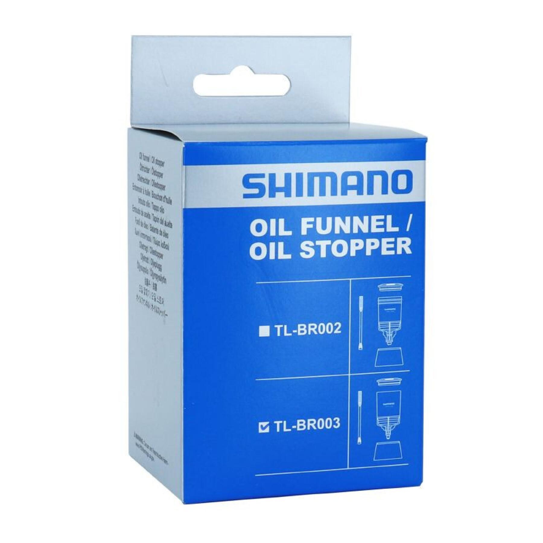 Embudo para purgar los frenos de disco Shimano VTT