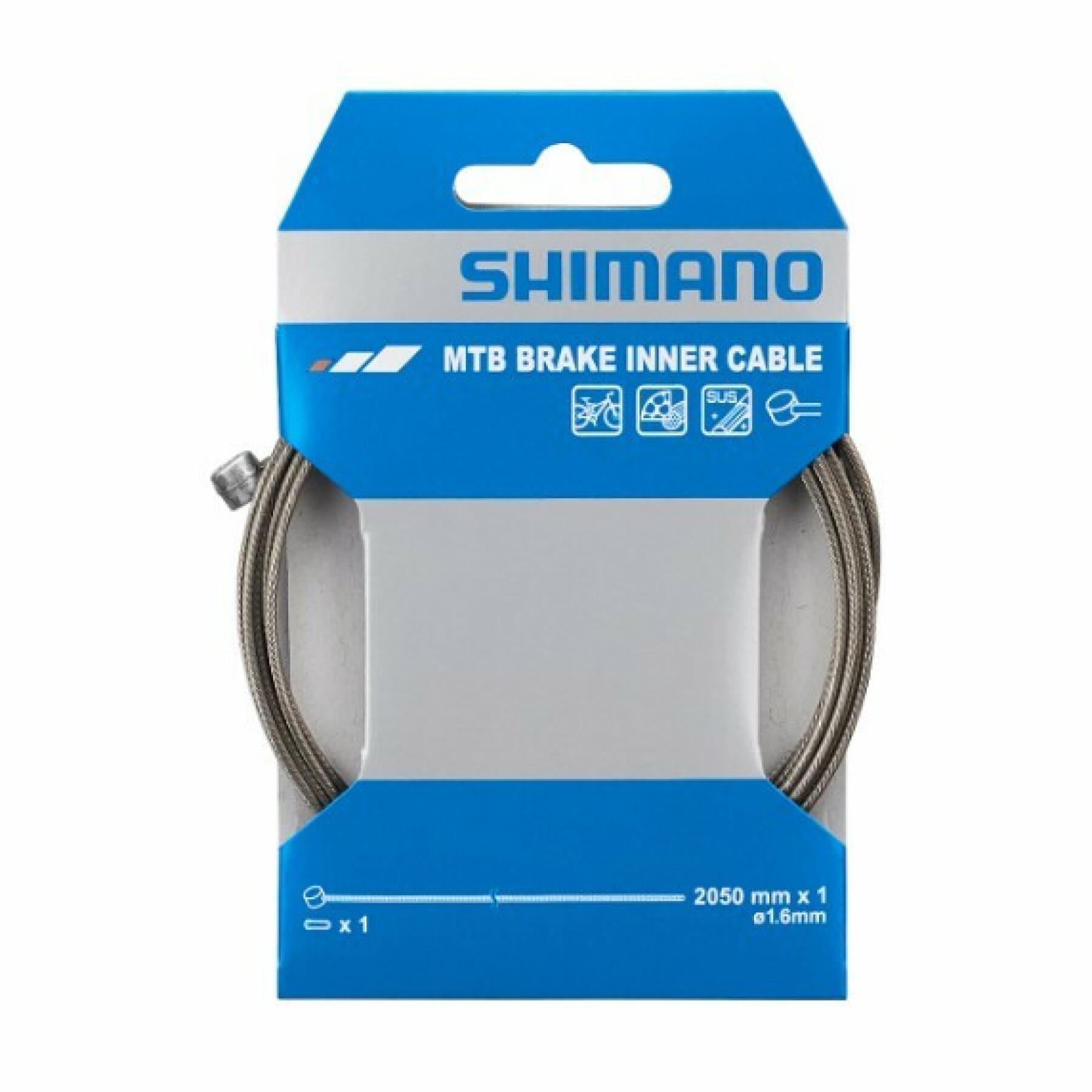 Cable de freno de bicicleta de montaña con tapa Shimano SUS