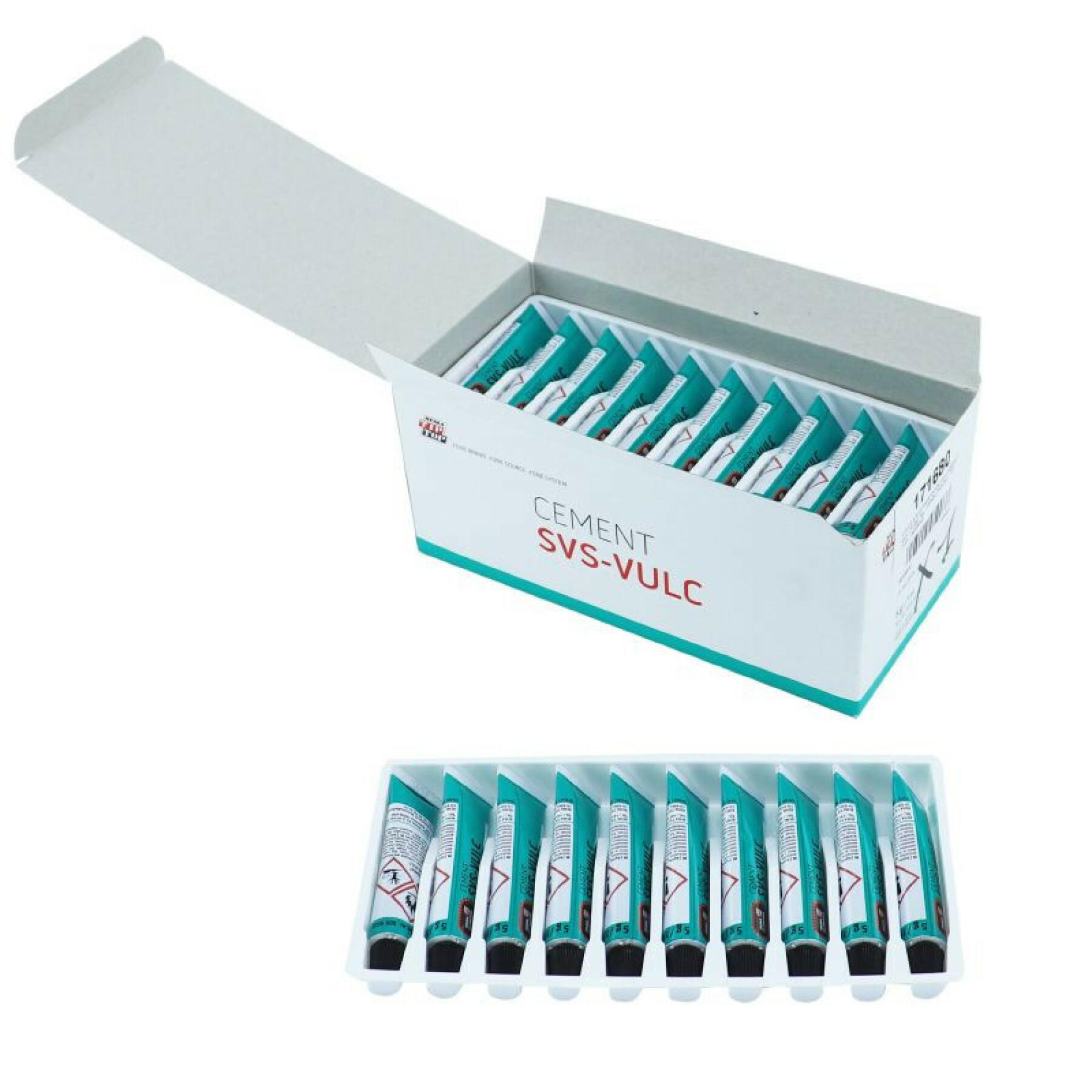Paquete de 50 adhesivos líquidos vulcanizantes para parches - tubo Tip Top SVS (5059032) 5 g