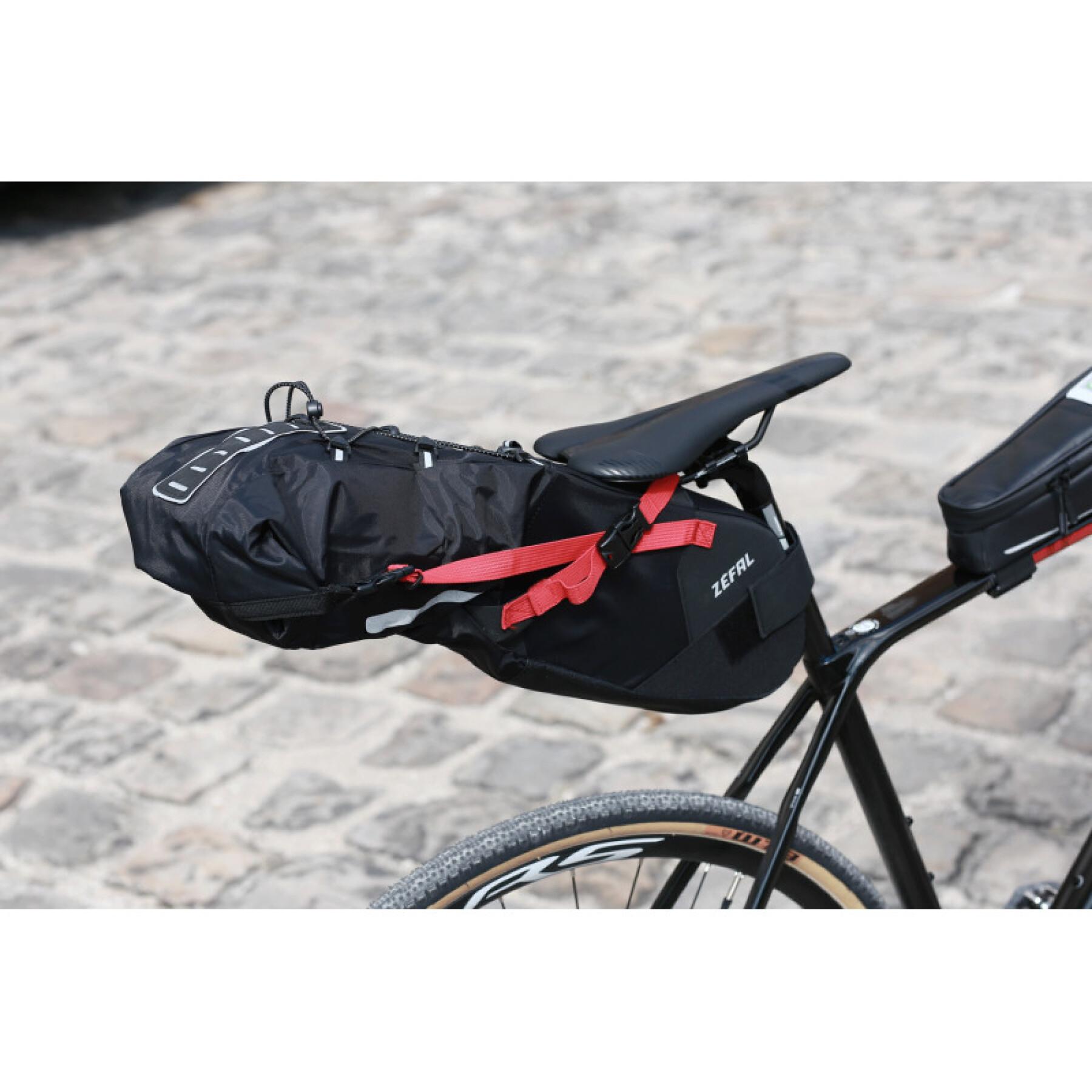 Bolsa impermeable para el sillín de la bicicleta Zefal Z adventure r17