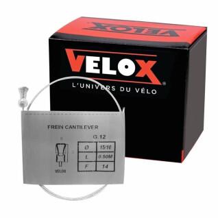 Caja de 25 cables de freno Velox Cantilever Galva 15-10