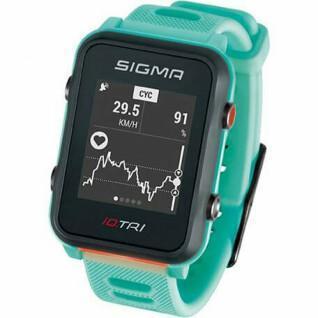 Monitor de ritmo cardíaco configurado Sigma iD.TRI