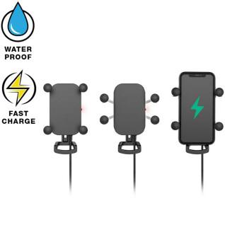 Soporte para smartphone inalámbrico y resistente al agua de ram