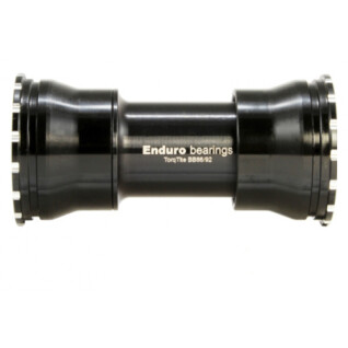 Soporte de fondo Enduro Bearings TorqTite BB A/C SS-BB86/92-24mm-Black