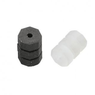 tuercas de compresión Jagwire Workshop Cable Donuts-Brake & Shift / Clear (x10) each