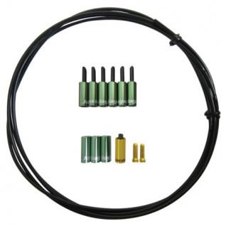 Kit de cables de freno Jagwire Universal Pro 4mm Solid Colour-Cash Green