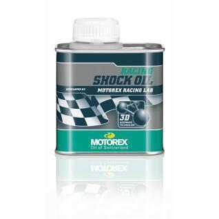 Botella de lata de aceite para amortiguadores Motorex Racing