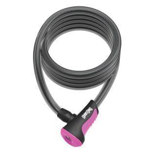 Cerradura de cable Onguard Neon Coil-180cmx12mm
