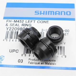 Cono recto y anillos de sellado Shimano FH-HG50