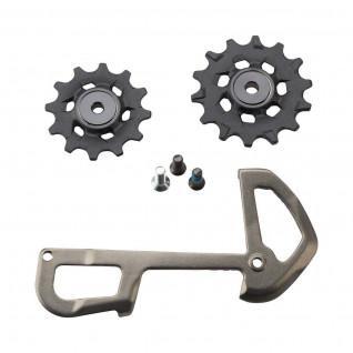 Guijarro Sram Rd X01 Eagle Pulleys And Inner Cage Grey