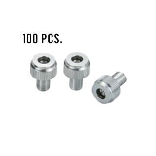Paquete de 100 adaptadores de válvulas estándar a presta y dunlop XLC PU-X10