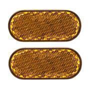 Pares de reflectores - reflector de montaje lateral adhesivo P2R