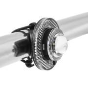 luz de bicicleta a pilas en el manillar con 2 pilas y soporte de manillar Spanninga Illico3 Cr2032