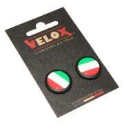 Juego de 2 tapas de manillar para bicicletas de carretera Velox Doming Italia