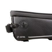 Bolsa para el cuadro de la bicicleta con soporte impermeable para smartphone y cierre de velcro Zefal Z Console T2